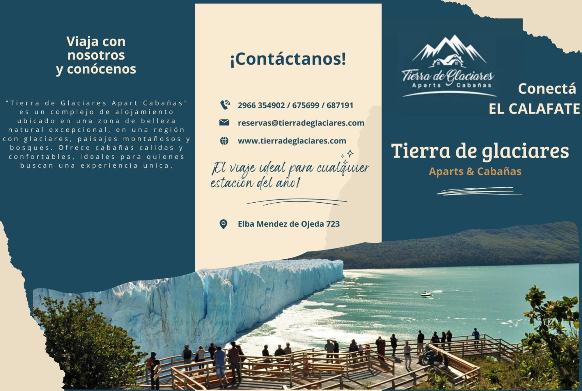 Hotel Cabanas Aparts Tierra De Glaciares El Calafate Zewnętrze zdjęcie